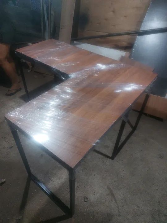 Mesa em L estilo industrial  - Foto 4