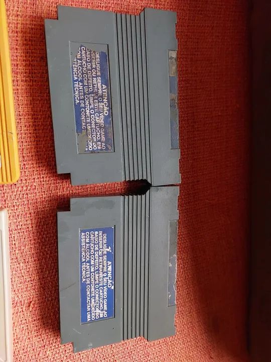 04 FITAS CARTUCHOS PARA VÍDEO GAME ANTIGO SÓ VENDA NÃO TROCO POR NADA  - Foto 3