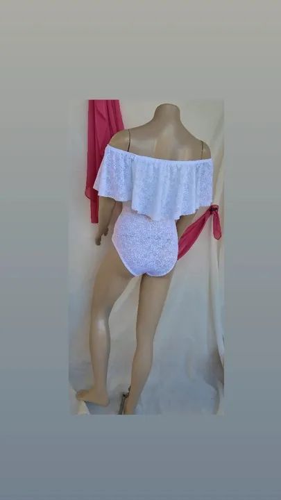 BODY CIGANINHA EM RENDA C/FORRO - Foto 3