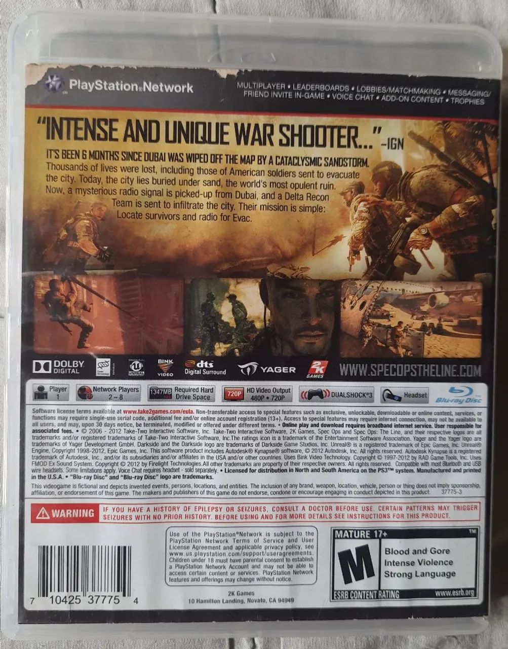 Spec Ops: The Line - PS3 - Premium Edition - Foto 2