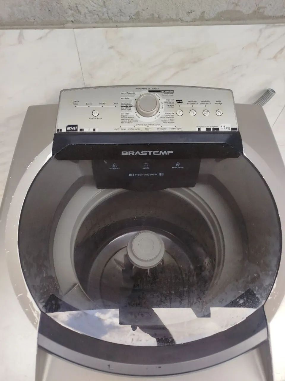 Máquina de lavar Brastemp ative 11kg FUNCIONANDO PERFEITAMENTE ACEITO CARTÃO E ENTREGO  - Foto 5