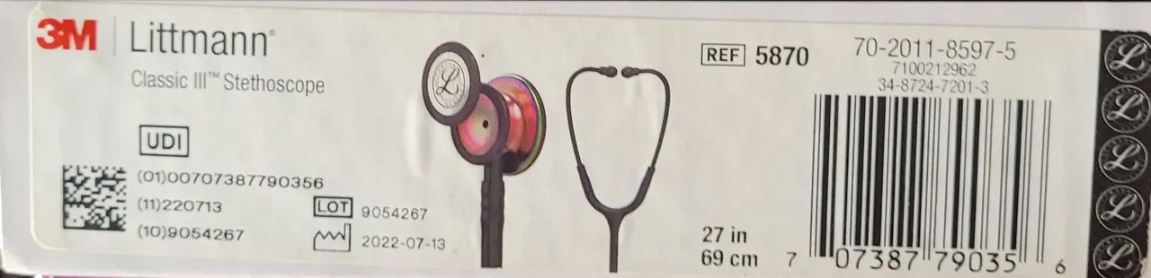 ESTETOSCÓPIO LITTMANN CLASSIC III  - Foto 2