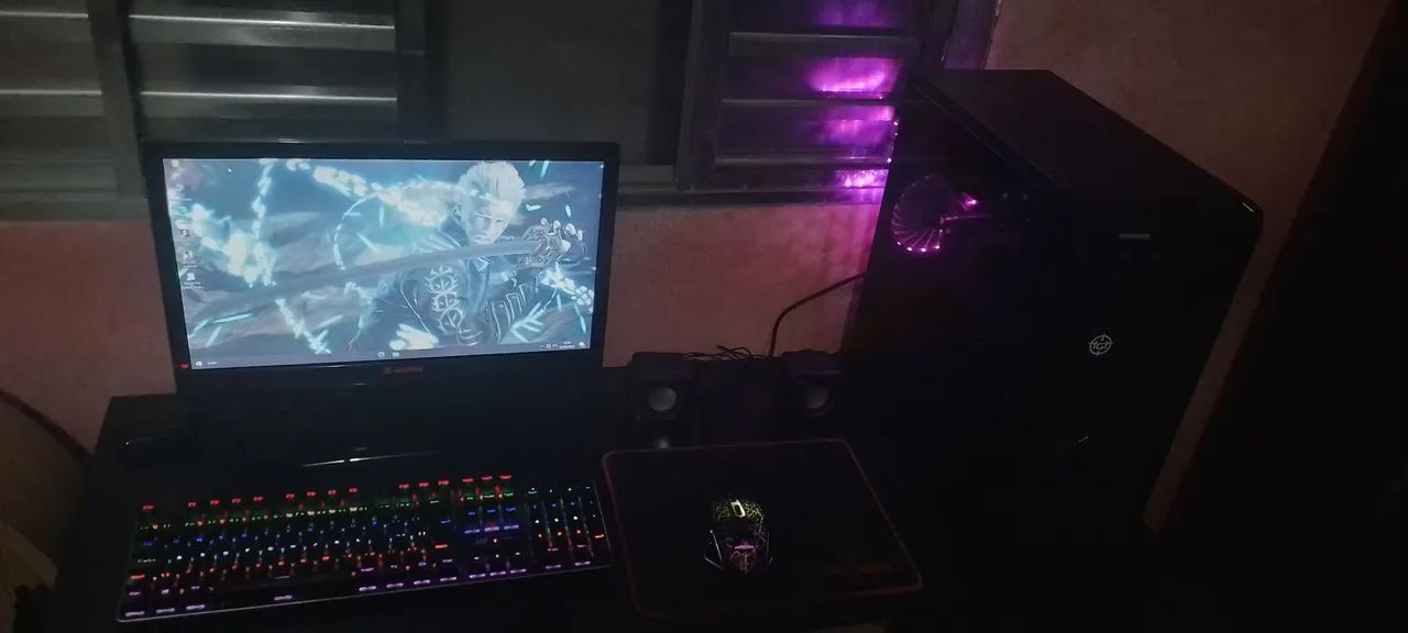 PRA HOJE .PC GAMER COMPLETO APENAS VENDA . A8 7650K 8GB RAM leia descrição - Foto 2