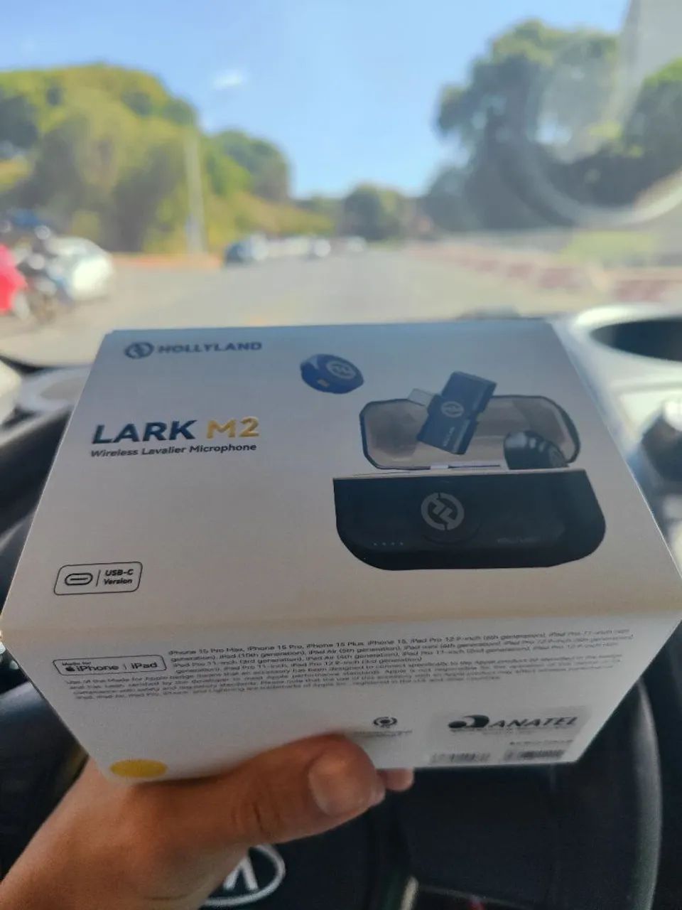 Microfone Hollyland lark m2 zerado