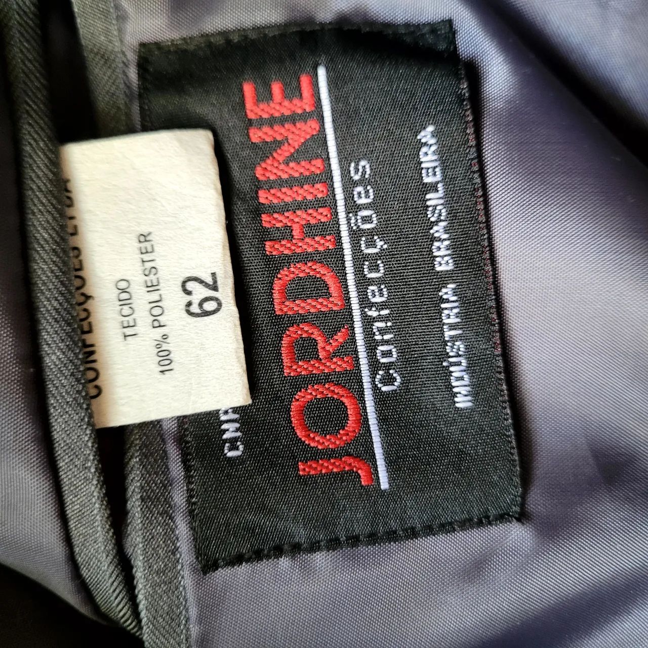 Blazer risca de giz cinza - Foto 4