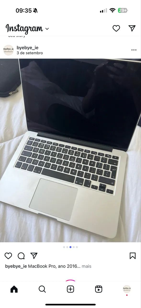 MacBook Pro, ano 2016, modelo a1502 - Foto 3