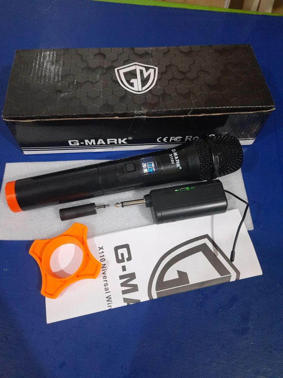 Microfone Sem Fio G-MARK X110V - Foto 4