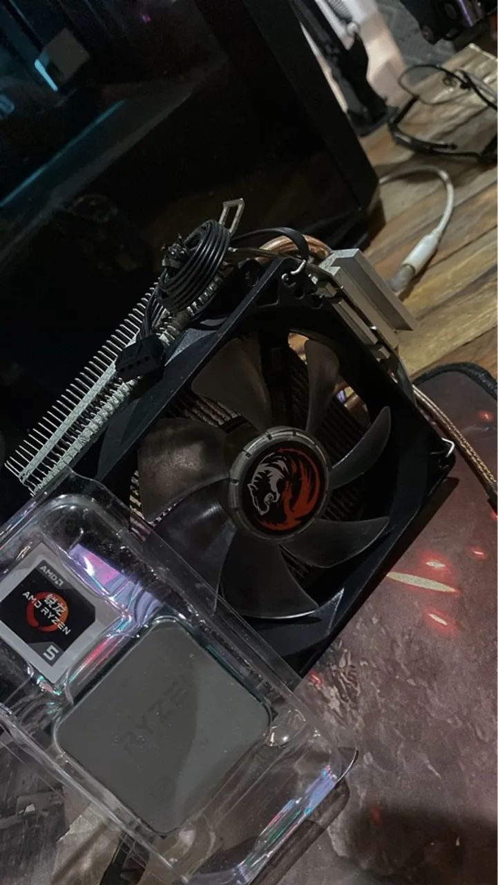 Processador AMD Ryzen 5 1600 + Air Cooler Zefirus - Foto 3