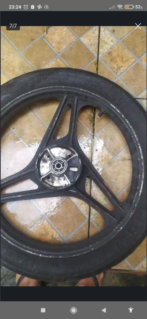 Roda dianteira de Moto Aro 17