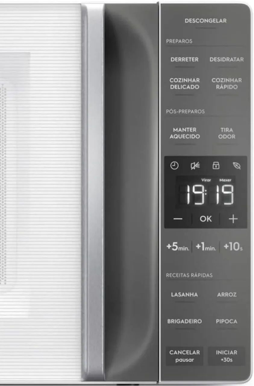 Micro-ondas Electrolux 23L Branco Efficient com Descongelamento Assistido (ME23B) 220V - Foto 3