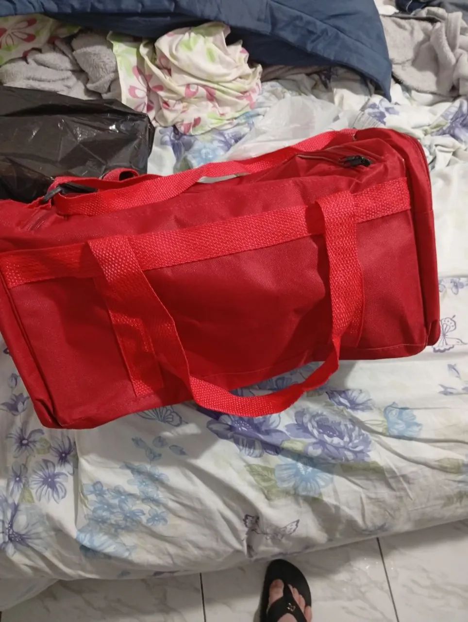 Bolsa esportiva vermelha T&G - Foto 2