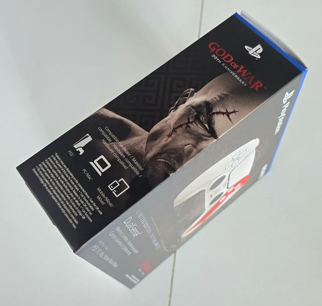 Controle Dualsense PS5 Edição Especial God of war 20 anos  - Foto 2