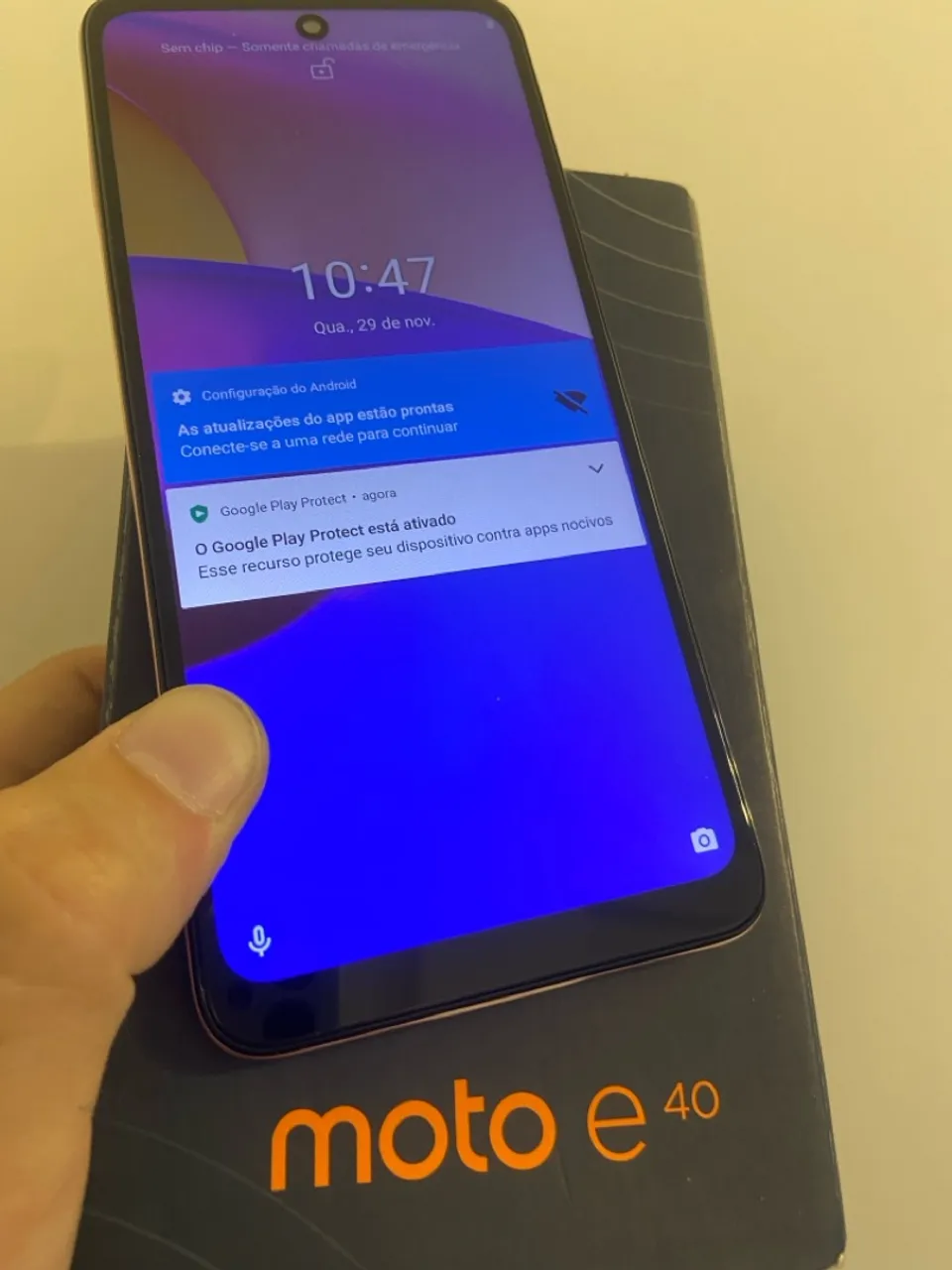 Motorola 64gb top tudo ok caixa 