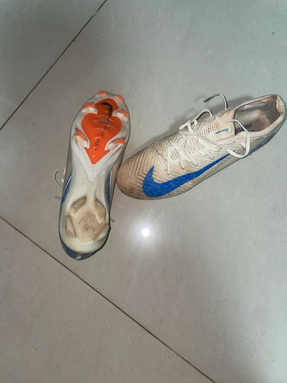 Chuteira Campo Nike Zoom 16 Branca  - Foto 3