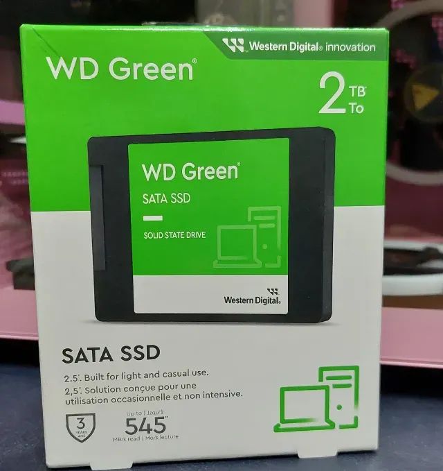 SSD western digital green 2TB