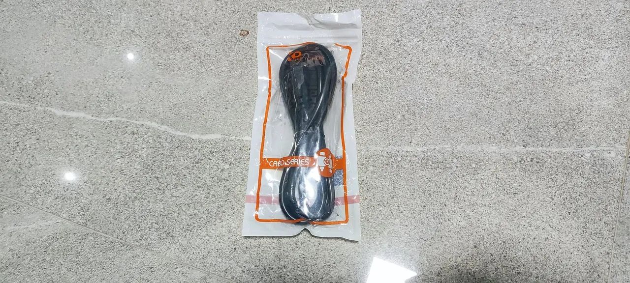 Cabo de força tripolar para fonte de notebook, já é o menor preço - Foto 5