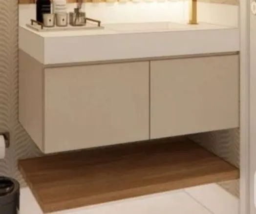 Balcão de banheiro em mdf NOVO. 