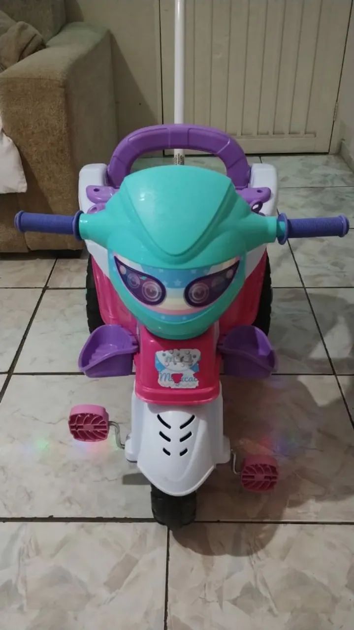 Motocicleta Infantil - Brinquedo para Meninas