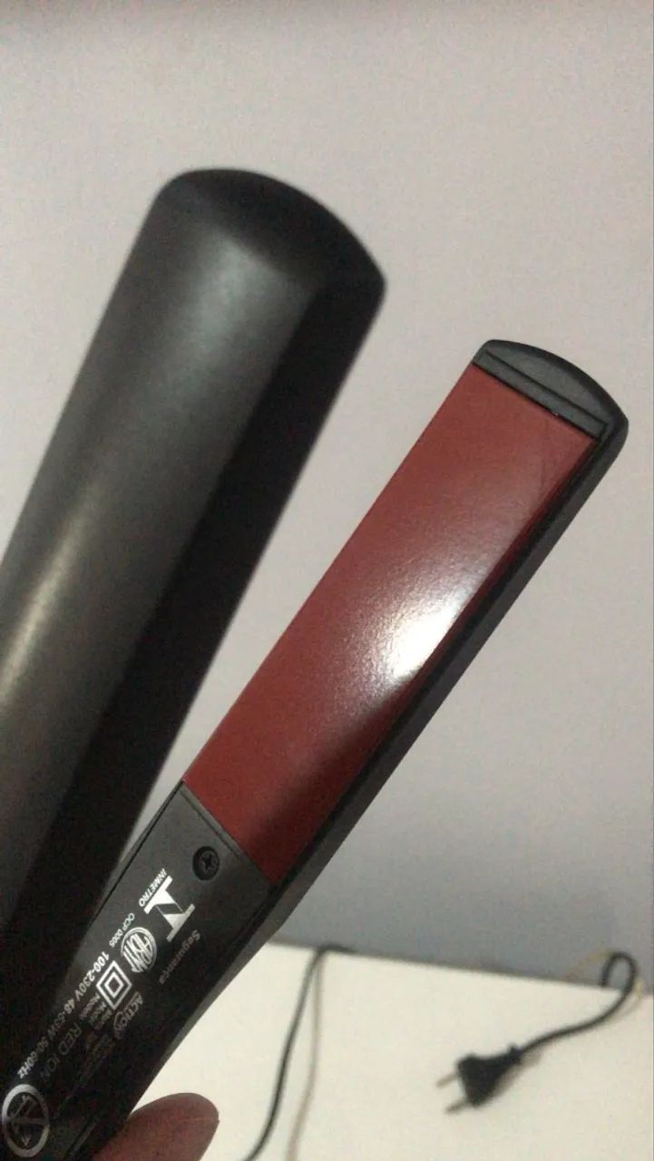 Prancha Alisadora de Cabelo Taiff Red Ion - NOVA  - Foto 3