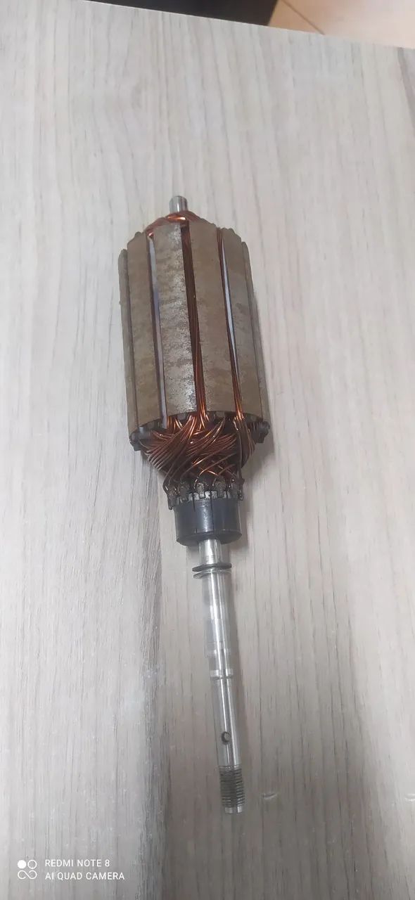 Vendo rotor motor elétrico fanton 54 lbs 