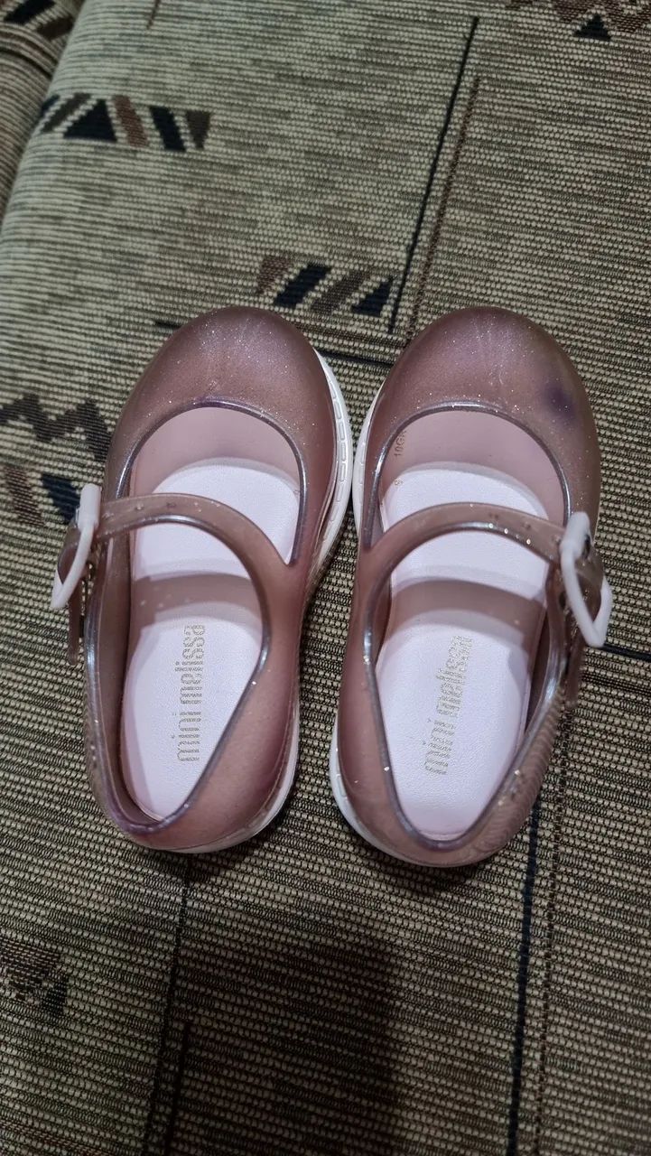 Sapatilha Melissa Rosa Glitter 19 - Foto 2