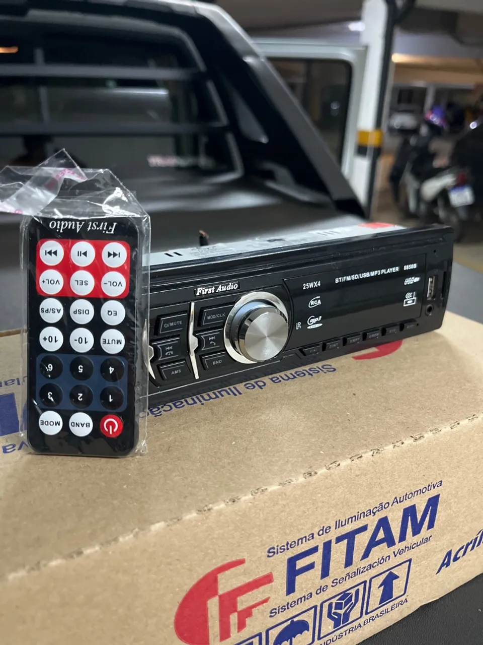 Som Automotivo First Audio 25WX4 - USB/BT