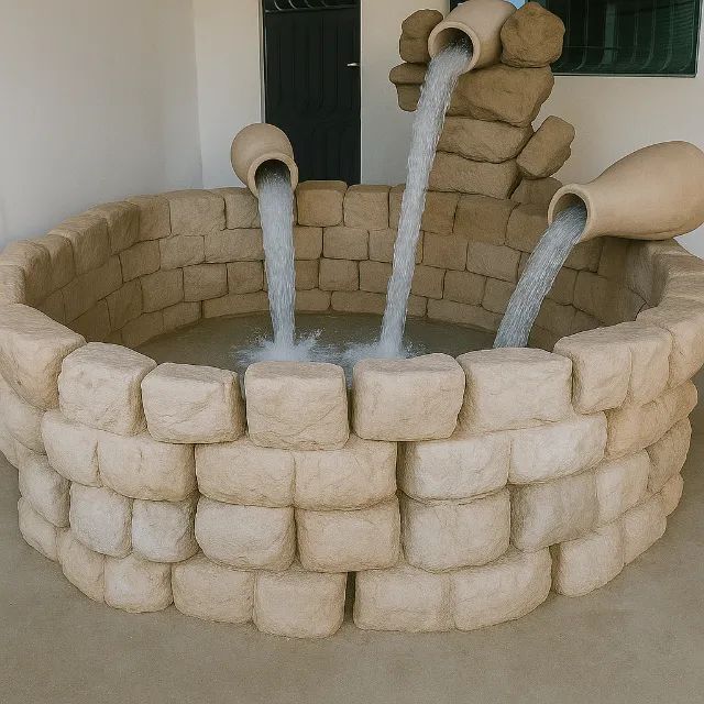 Poço de Jacó Tamanho Real