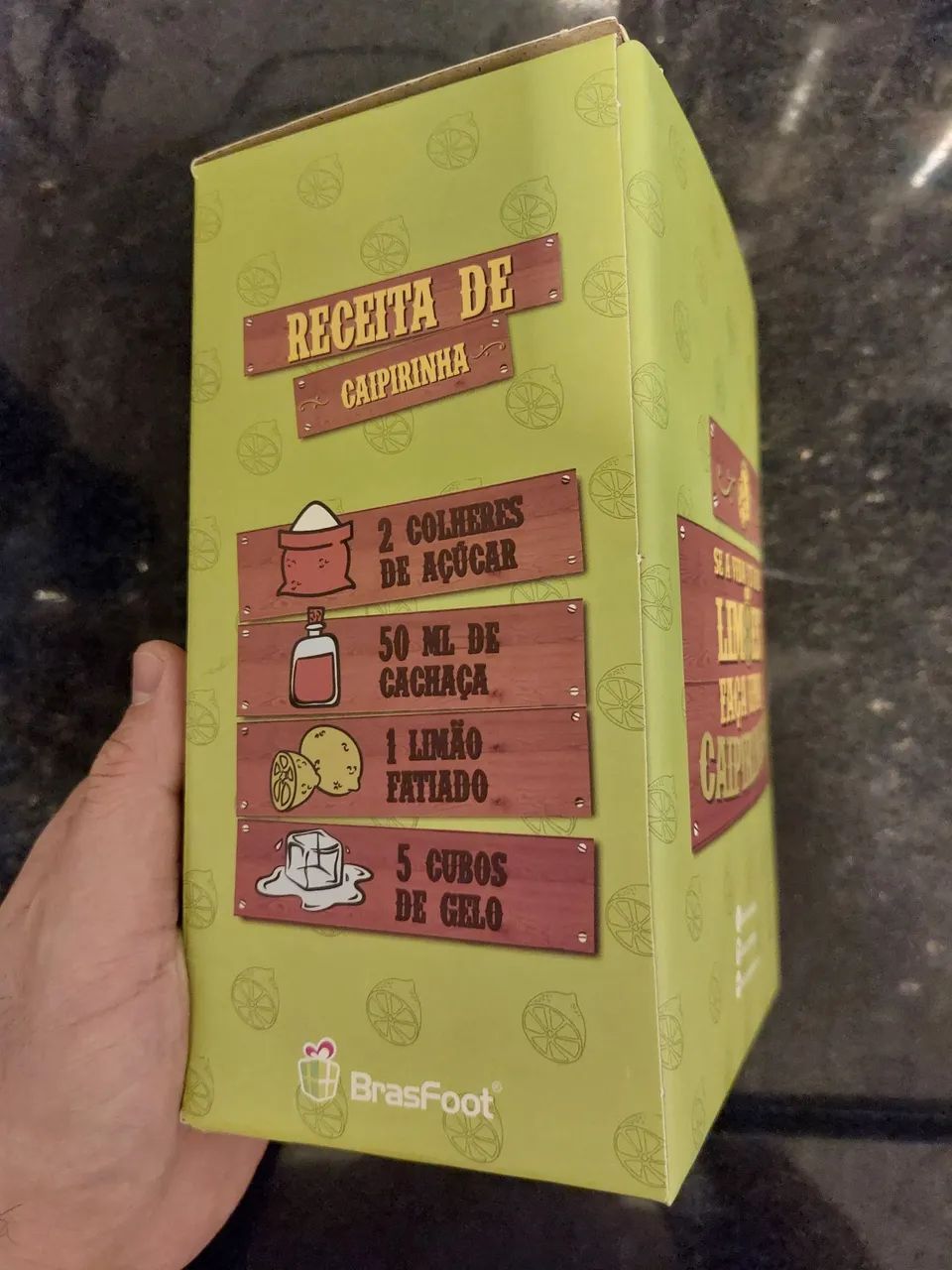 Kit Caipirinha com Copo e Pilão - Foto 2