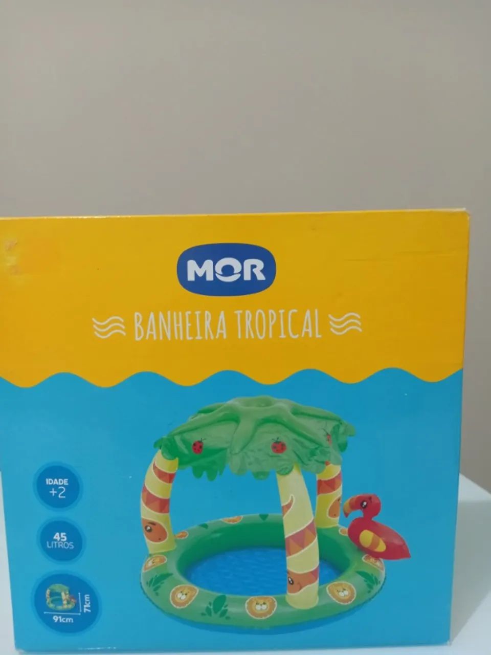 Banheira Tropical 45l Mor Inflável 