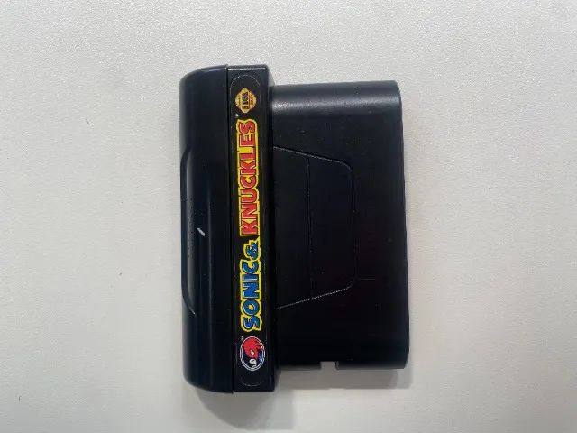 JOGO SONIC E KNUCKLES NA CAIXA SEMINOVO - MEGA DRIVE - Foto 2