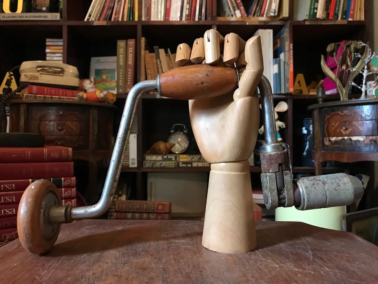 Arco de Pua ou Furadeira manual, anos 70 - Foto 2