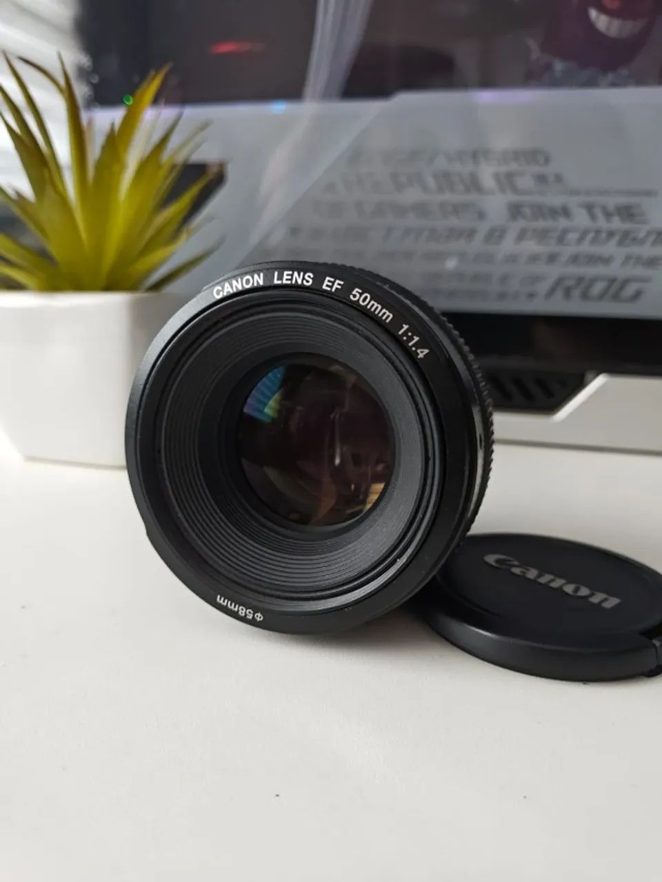 Canon EF 50mm f1.4 usm - Acessórios para Câmeras e Filmadoras