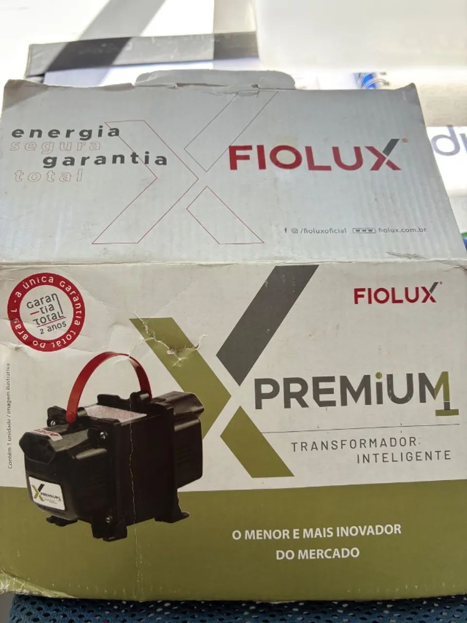 Vendo transformador de energia inteligente de 220V na caixa com nota fiscal 