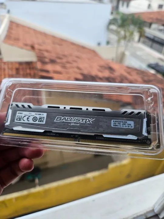 Memória RAM Ballistix 2x4GB DDR4 2400MHz - Foto 3