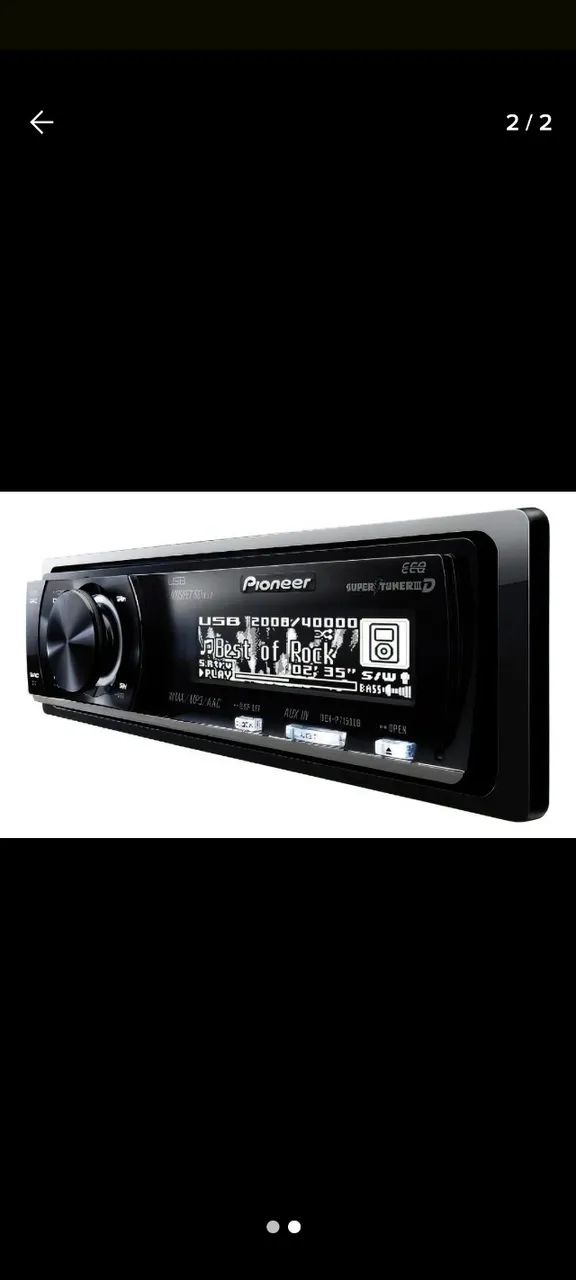 Pioneer Golfinho branco novíssimo com NF - Foto 2