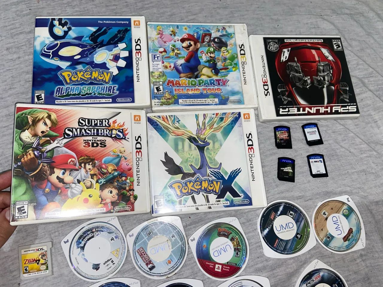 Lote de jogos Nintendo 3DS/Ds Ps Vita PSP - Jogos de Vídeo Game