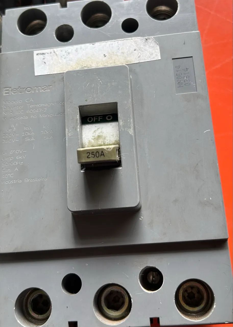 Disjuntor Eletromar 250a