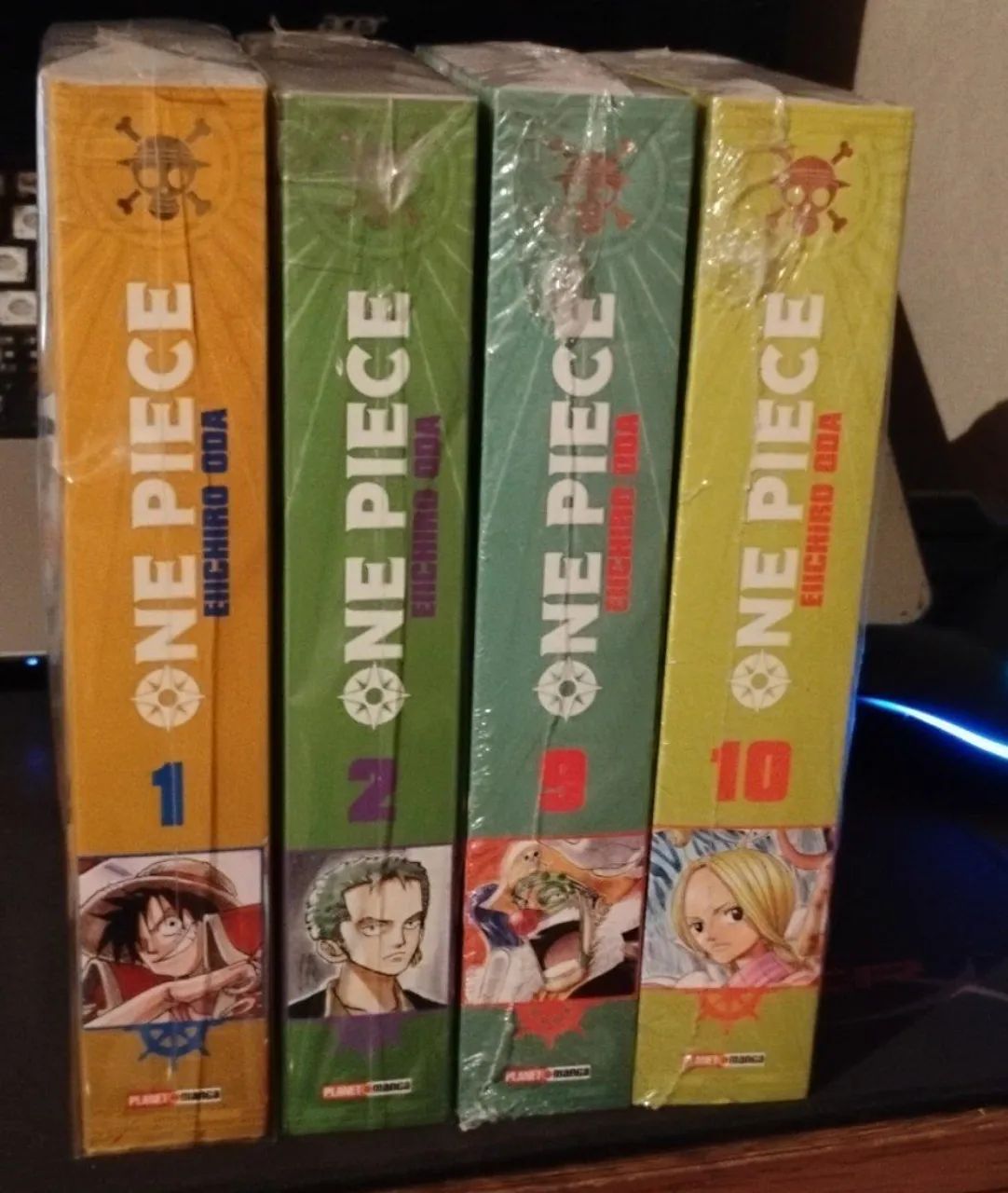 One Piece - 3 em 1 - Volumes 1, 2, 9 e 10 - Foto 2