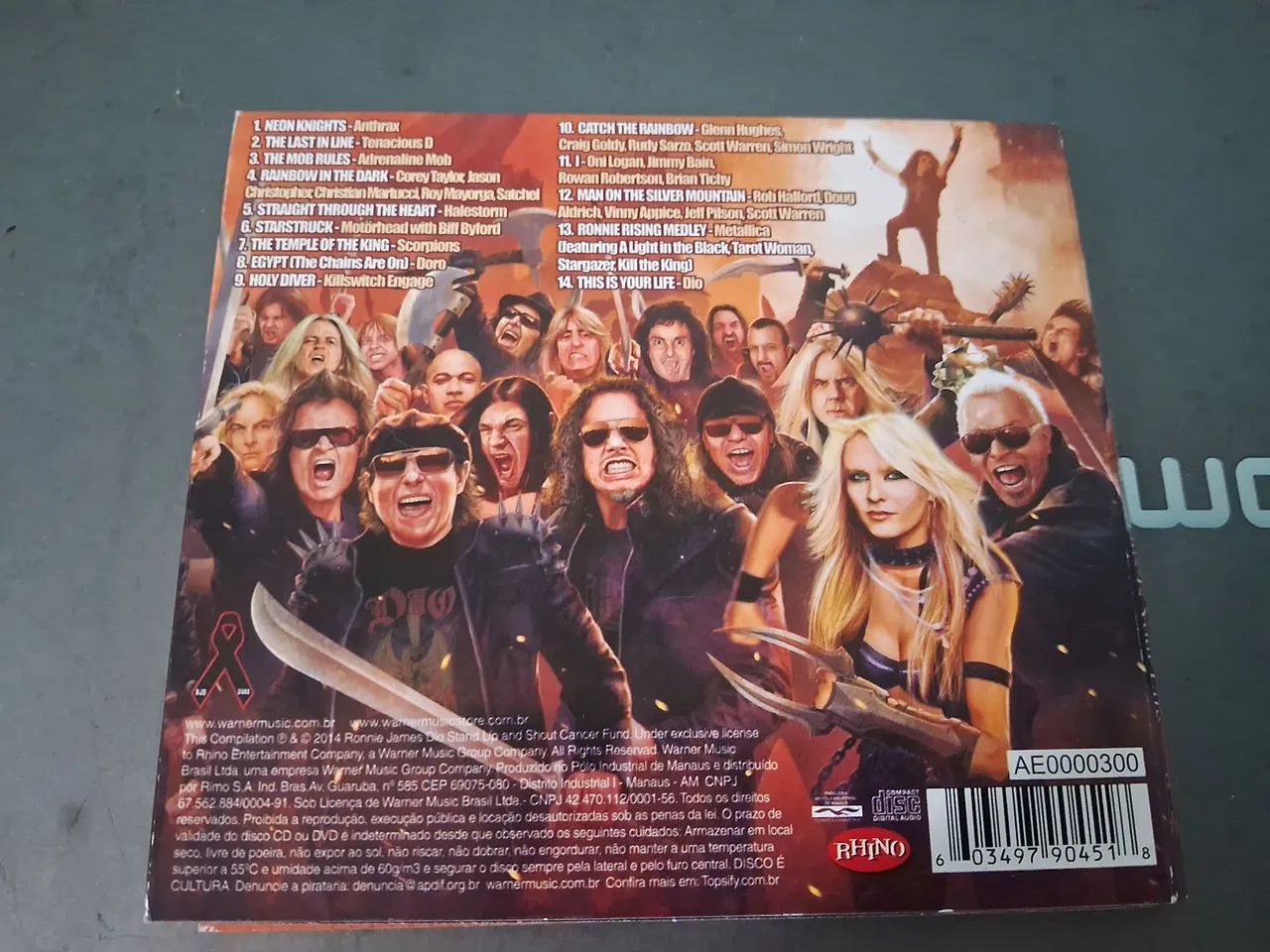 Cd em digipack Ronnie James Dio this is your life - Foto 3