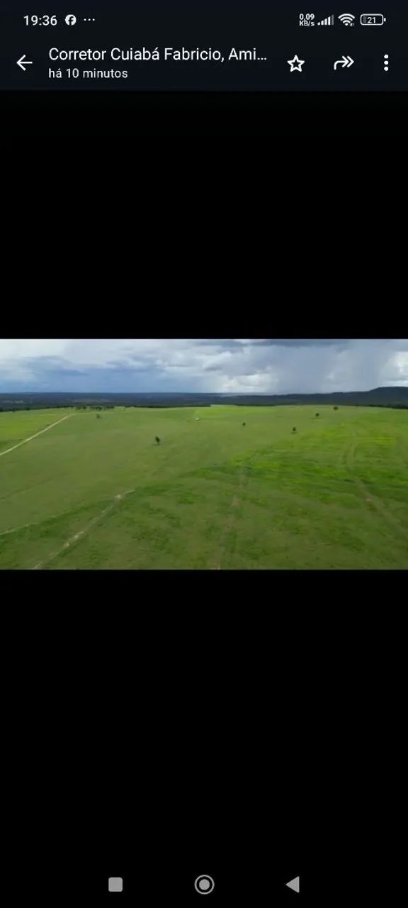Fazenda de arrendamento 1.100hec em Itiquira MT.
