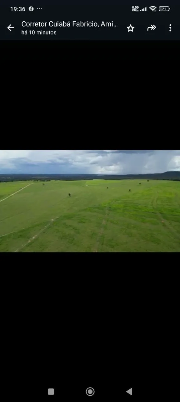 Fazenda de arrendamento 1.100hec em Itiquira MT.