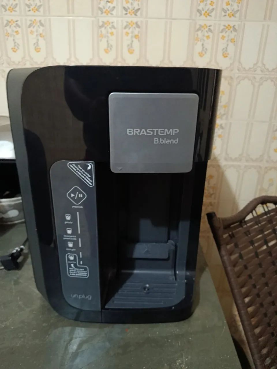 máquina de bebida