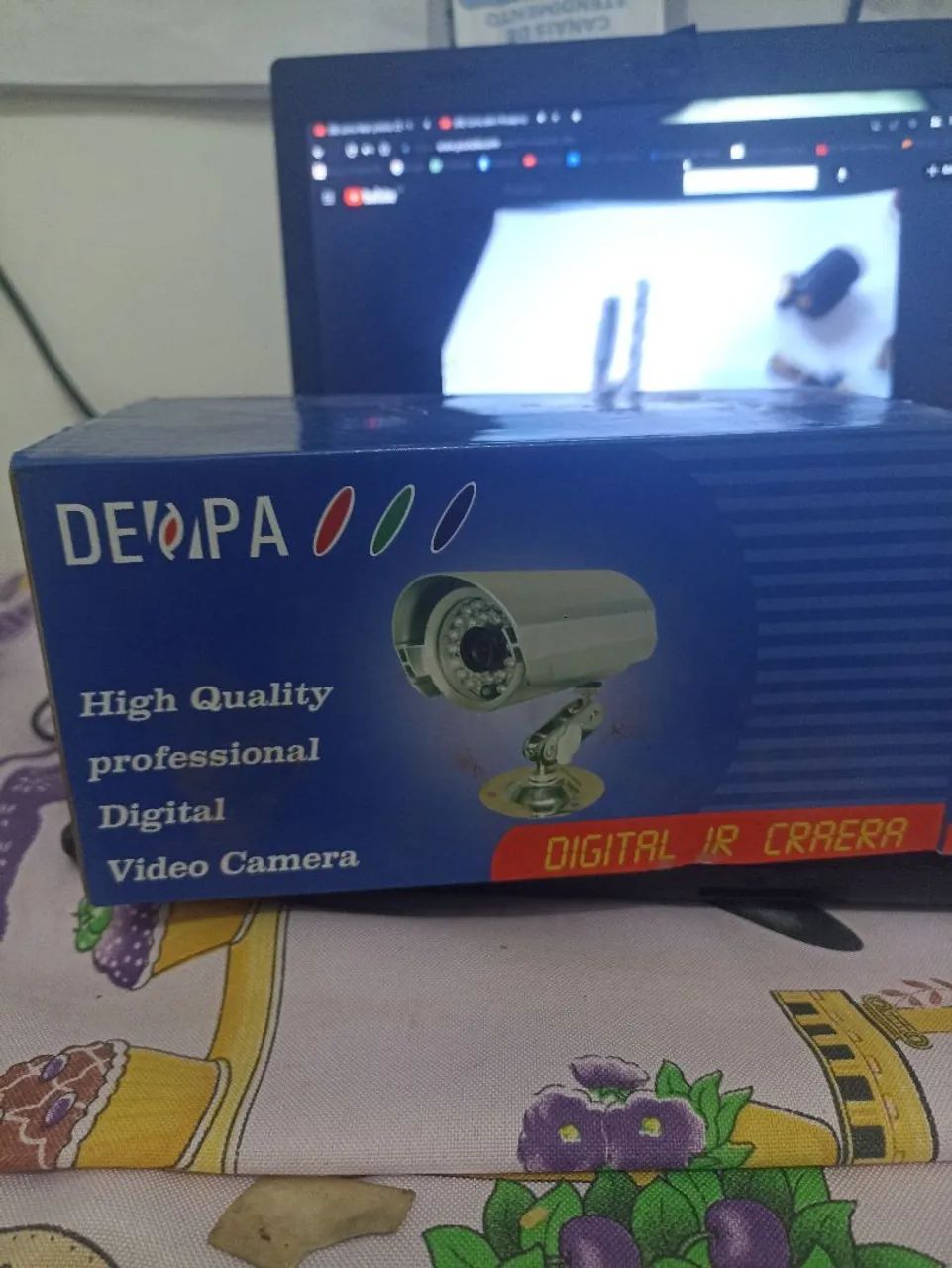 Câmera de Segurança Digital com Visão Noturna