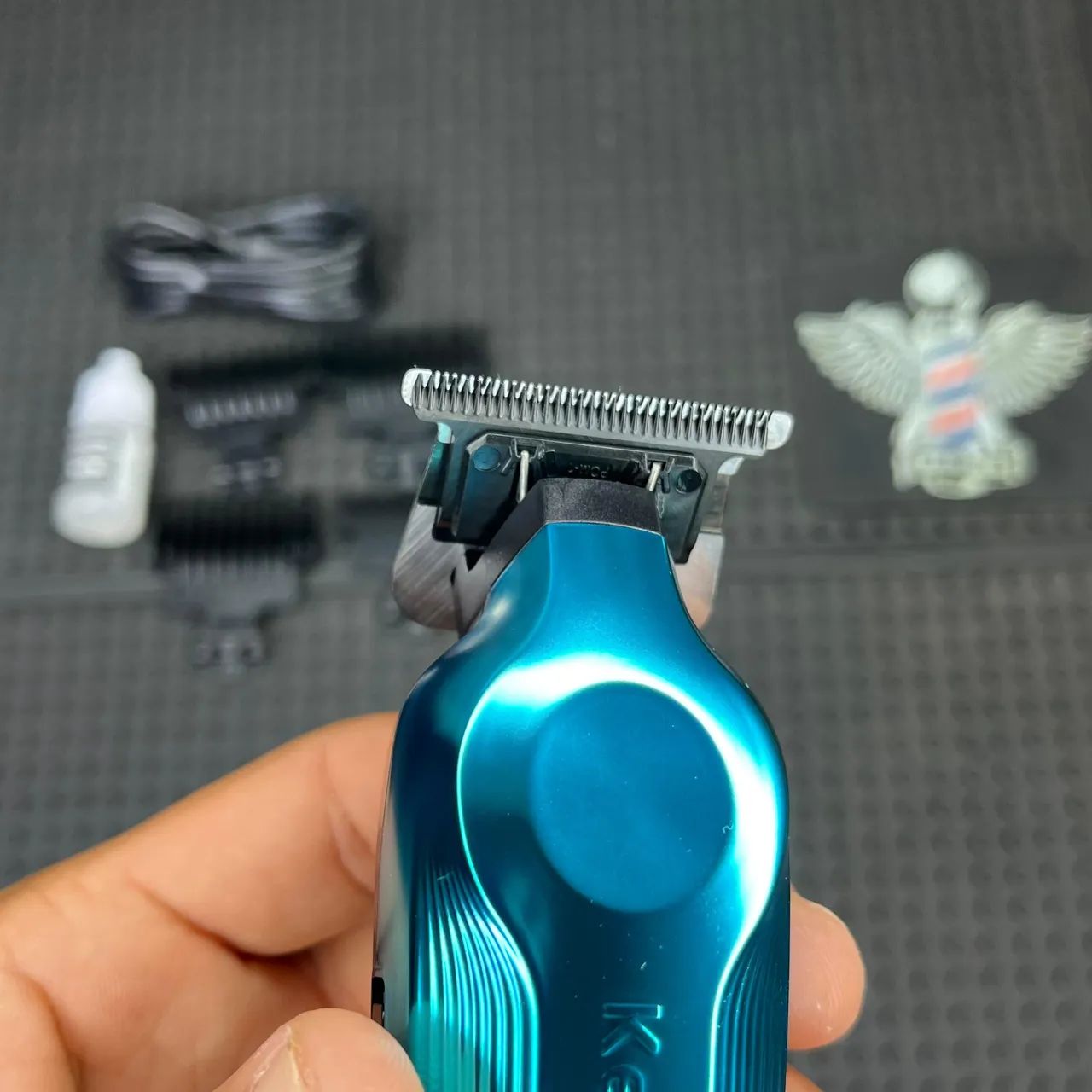 Máquina Profissional de Acabamento Kemei - Foto 3