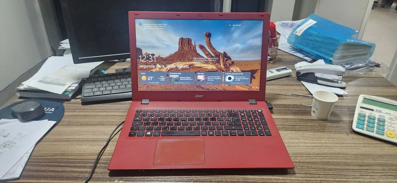 ACER ノートパソコン Aspire E5-573T/中古特価良品 Notebook Acer Aspire core i3 E5-573 vermelho - Notebooks - Setor