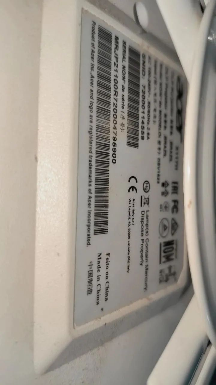 Projetor acer dsv1523 - Foto 6