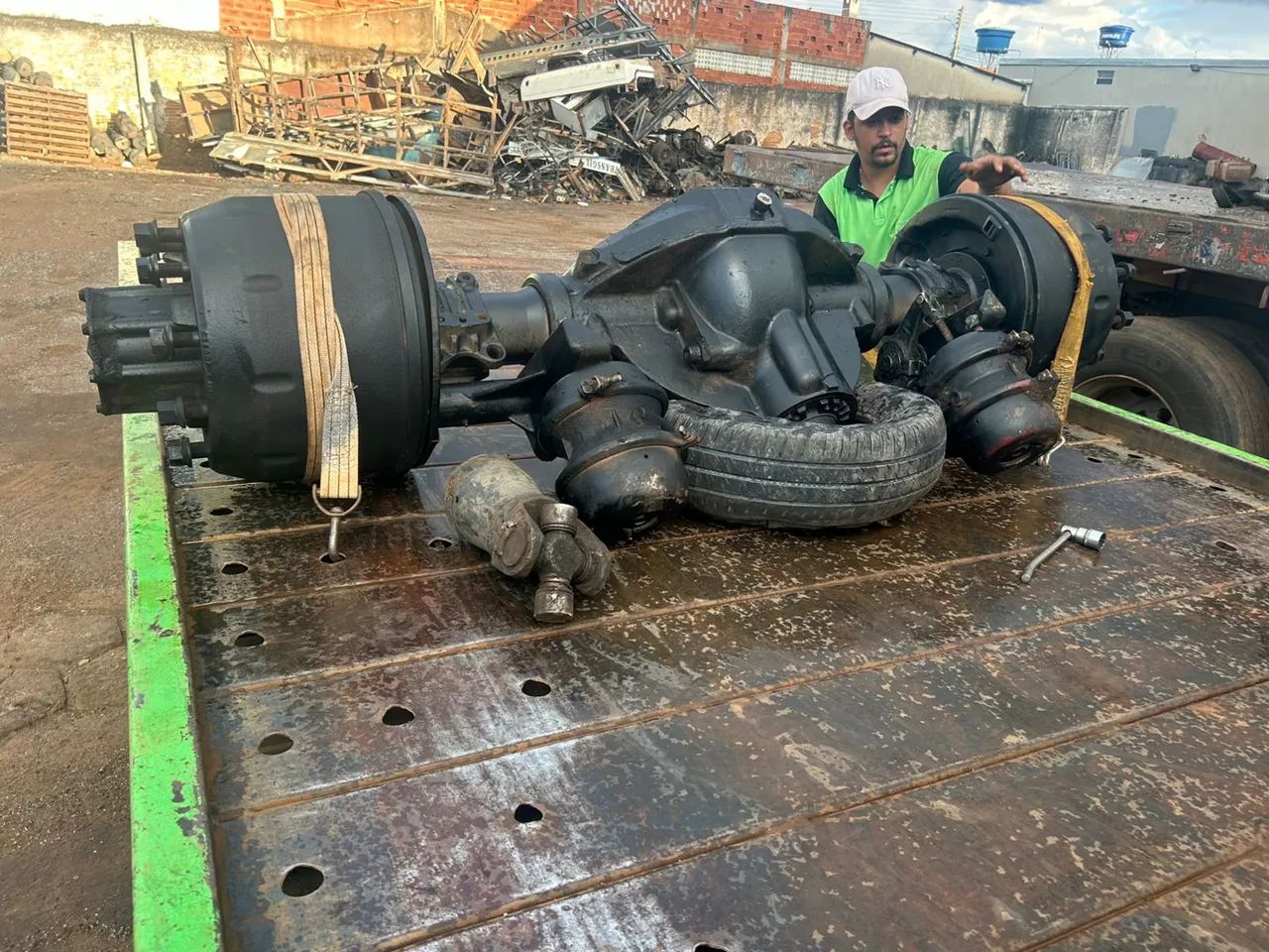 Eixo traseiro do 1620 Mercedes  - Foto 3