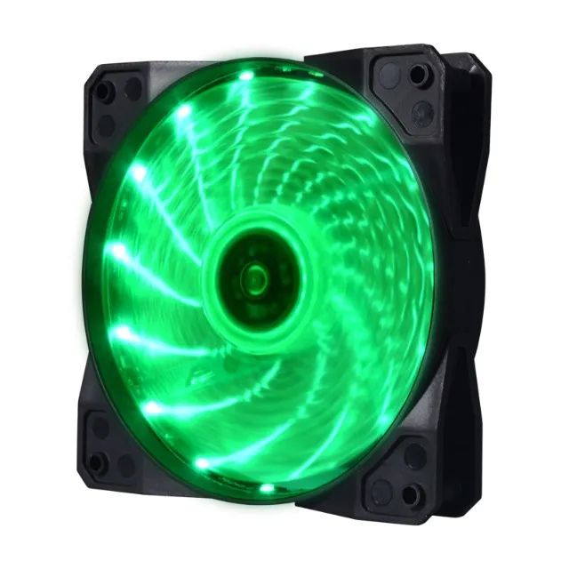Cooler Fan Led Verde 120mm Bf-23 Bluecase (Entrega Grátis)