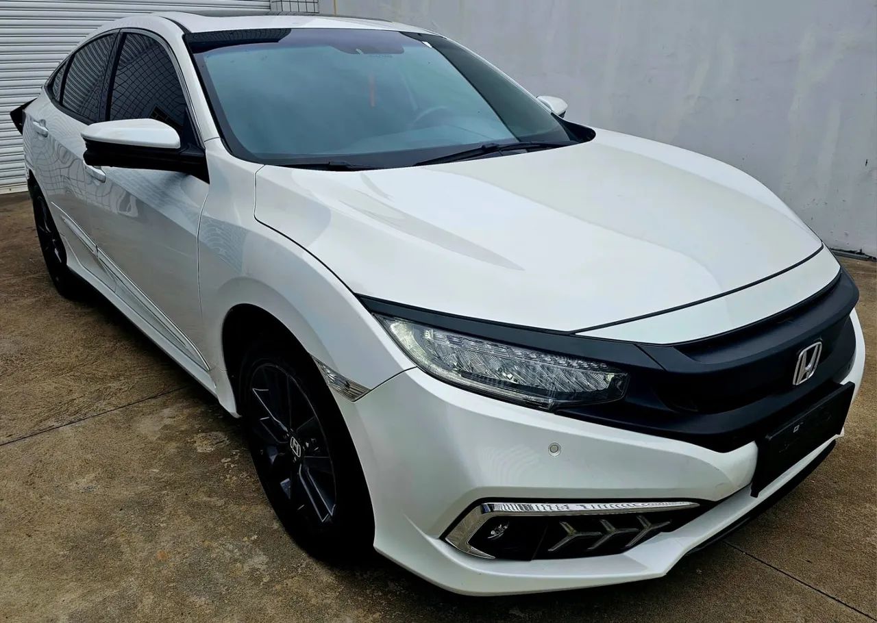 Sucata Honda Civic G10 Touring 1.5 Turbo 2021 Motor Cambio Suspensão Airbag Parachoque - Foto 2