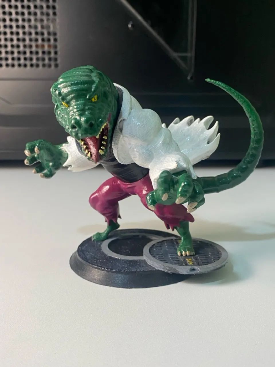 action figure boneco lagarto lizard homem-aranha
